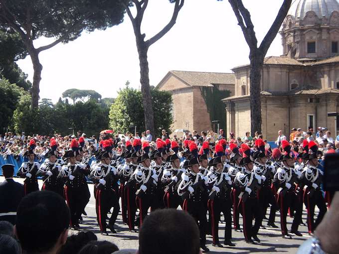 Militrparade am 2. Juni in Rom