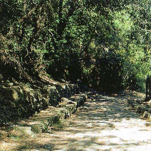 Der antike Rmerweg von Albenga nach Alassio