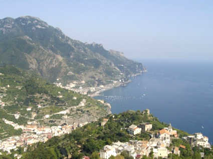 Die Amalfikste bei Ravello