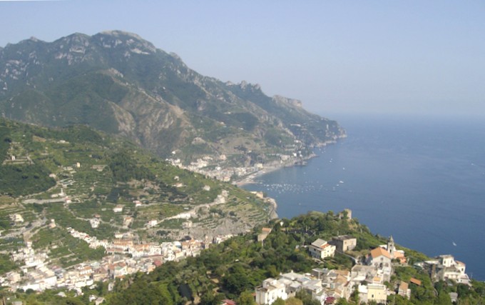 Die Amalfikste bei Ravello