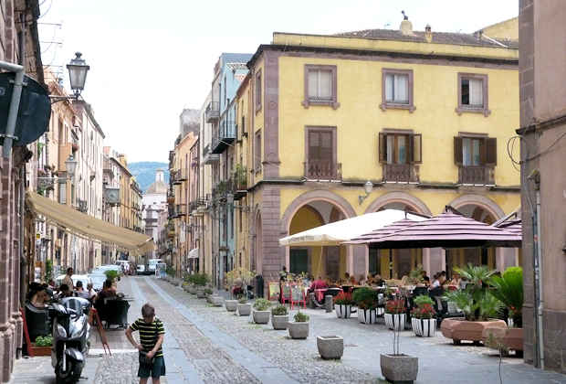 Die Altstadt von Bosa