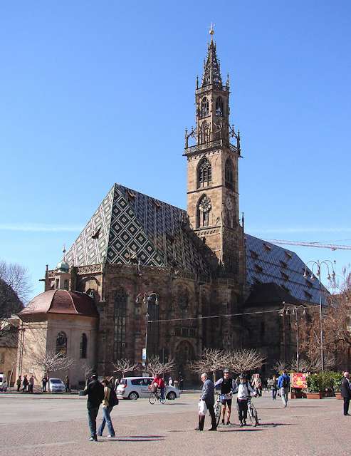 Bozen - Der Dom Maria Himmelfahrt