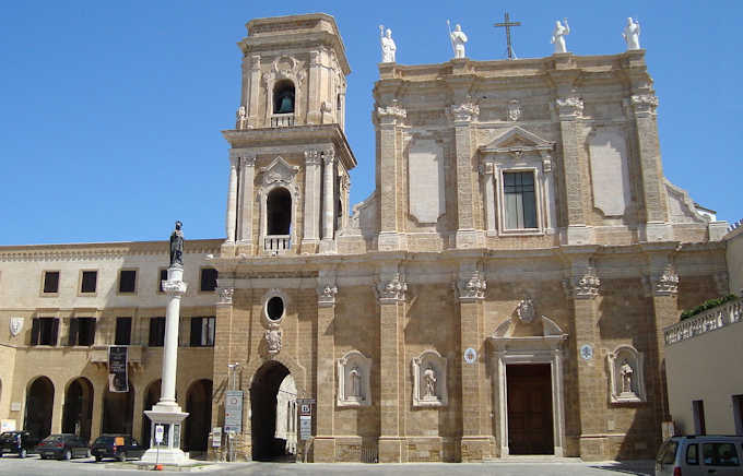 Die Kathedrale von Brindisi