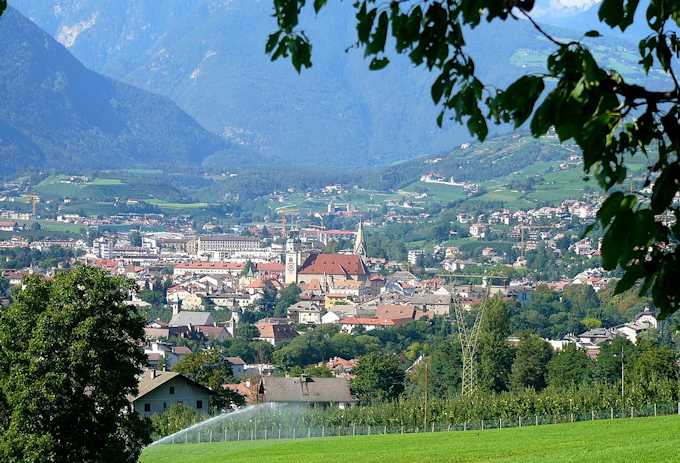 Stadtansicht von Brixen