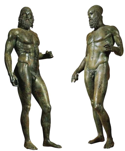 Die Bronzestatuen von Riace