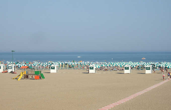 Der Strand von Caorle