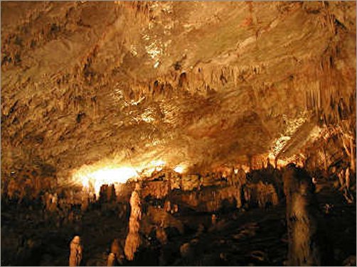 Die Grotte von Castelcivita