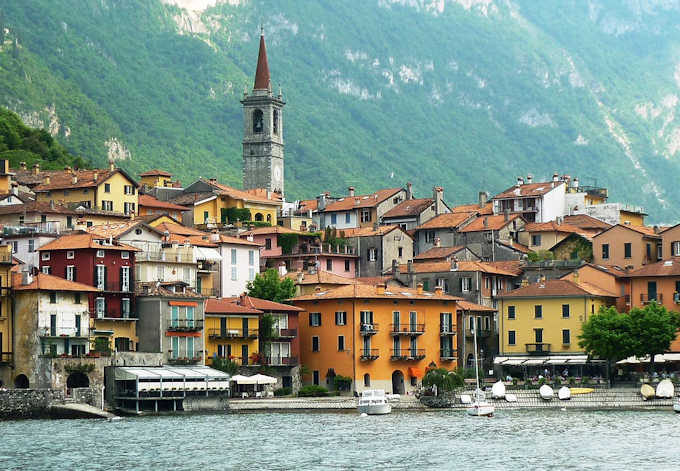 Der Comer See, Varenna