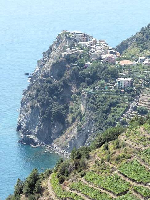 Die Stadt Corniglia