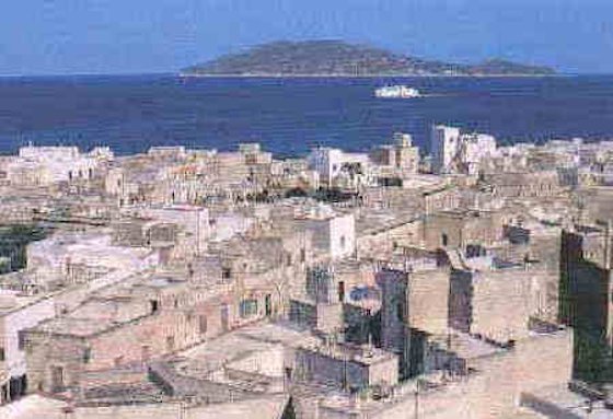 Die Stadt Favignana