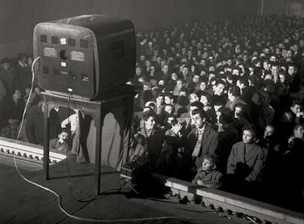 Das italienische Fernsehen in den 1950er Jahren