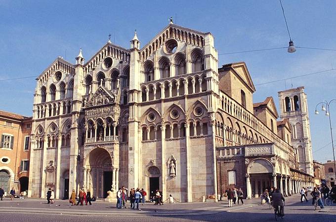 Ferrara - Die gotische Kathedrale San Giorgio