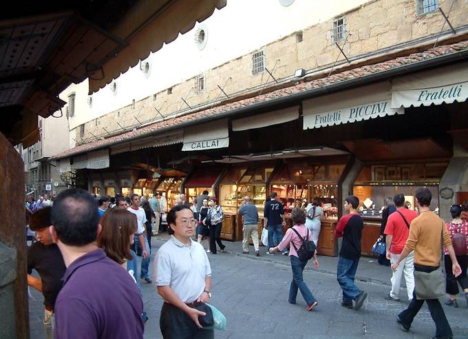 Florenz - die Ponte Vecchio