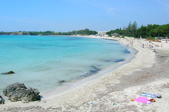 Der Strand Fontane Bianche