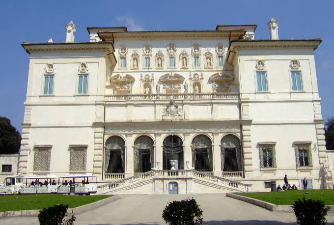 Das Casino Nobile mit der Galleria Borghese