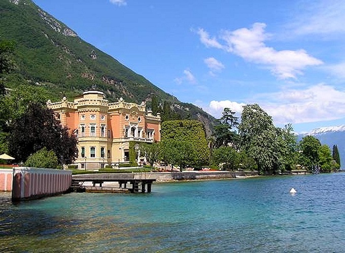 Die Villa Feltrinelli bei Gargnano