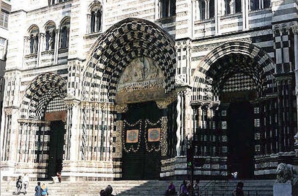 Genua: der Dom San Lorenzo