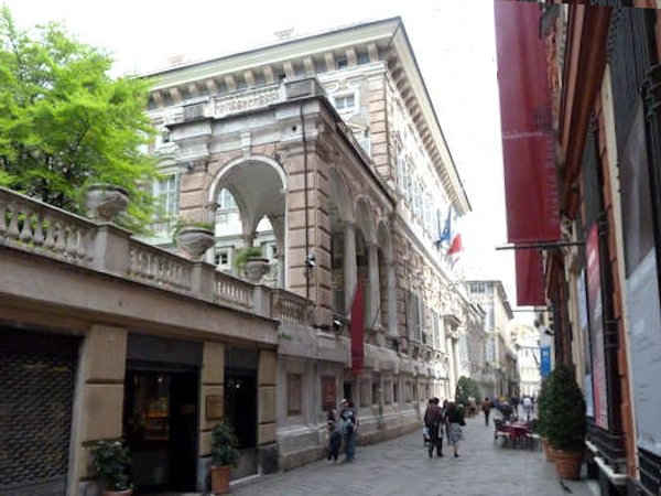 Genua - Via Garibaldi und Via Balbi