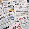 Italienische Tageszeitungen