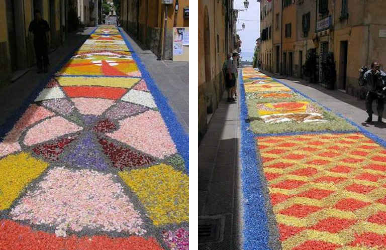 Die Infiorata in Tuoro sul Trasimeno