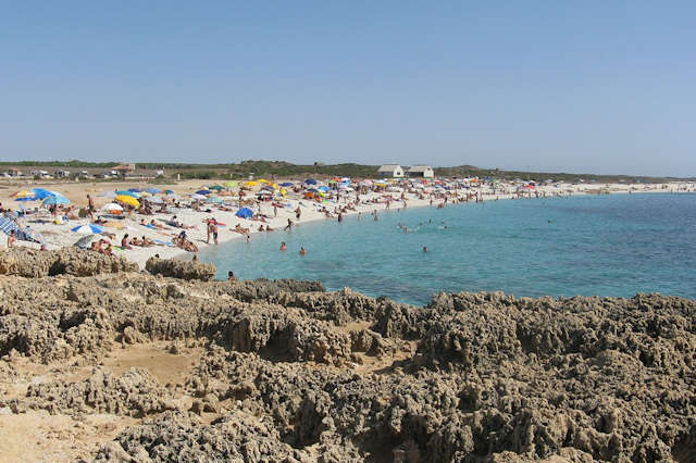 Am Strand von Is Arutas