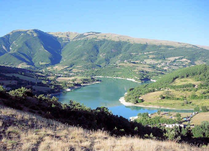 Der Lago di Fiastra