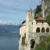 Der Lago Maggiore zwischen Italien und der Schweiz