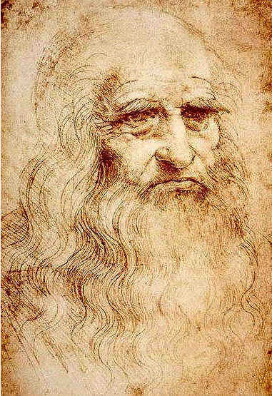 Leonardo da Vinci, Selbstbildnis