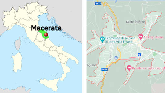 Stadtplan online von Macerata
