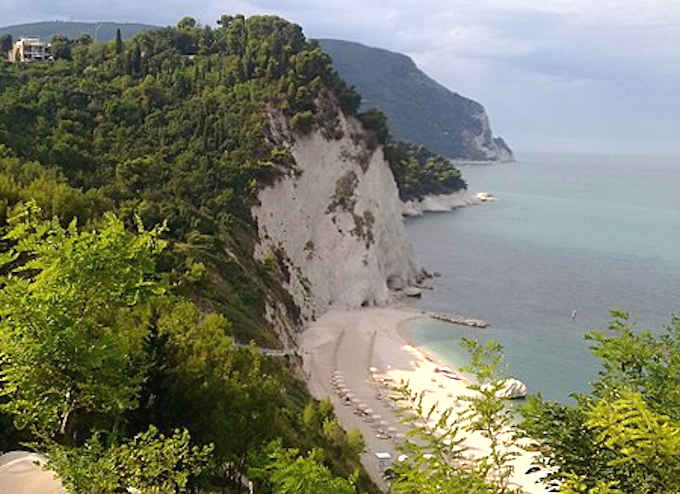 Die "Riviera del Conero", sdlich von Ancona