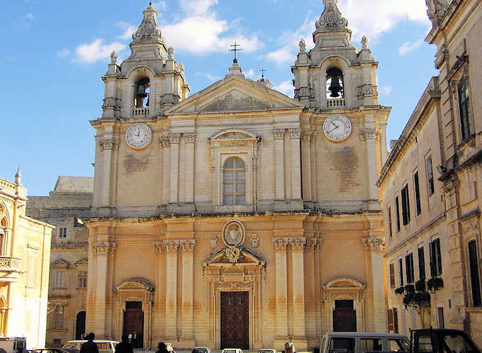 Die Kathedrale von Mdina