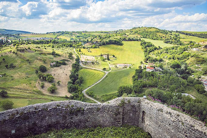 Die Landschaft um Melfi