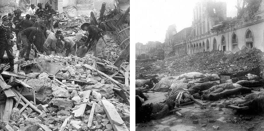 Messina 1908 - nach dem Erdbeben