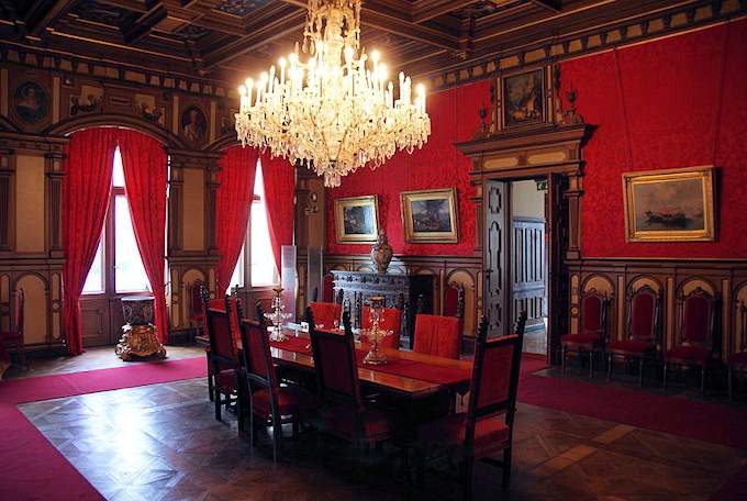 Schloss Miramare - Innenräume
