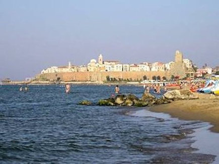 Der Strand von Termoli (Molise)