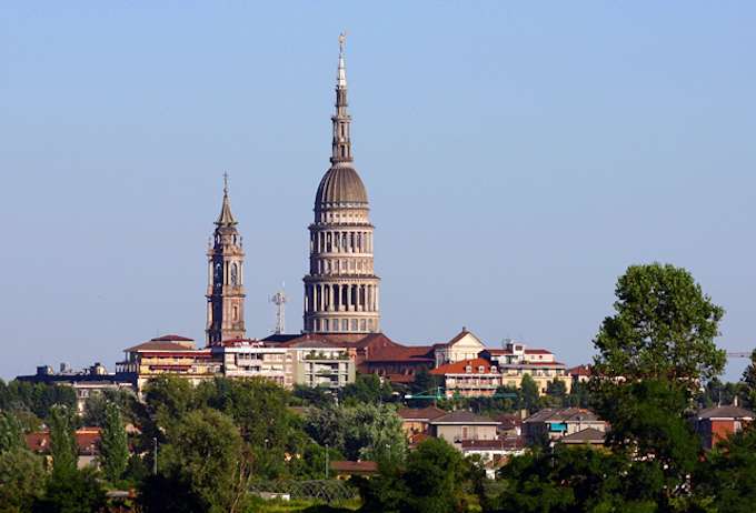 Novara - Kuppel der Basilika San Gaudenzio