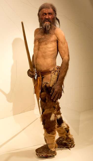 Die naturalistische Rekonstruktion Ötzis