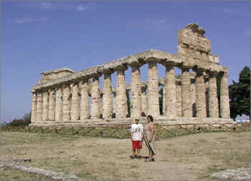 Paestum - Der Cerestempel