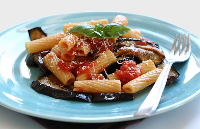 Pasta alla Norma - eine siziliznische Spezialitt