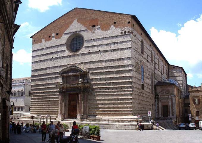 Der Dom San Lorenzo in Perugia