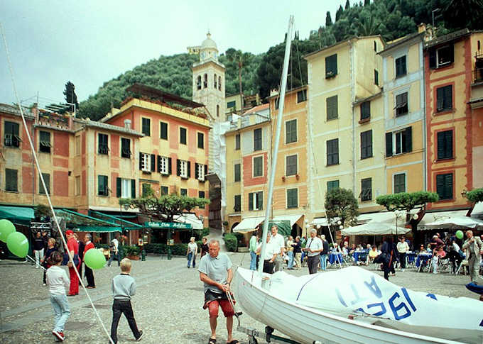 Der Hafen von Portofino