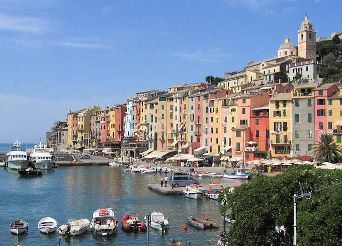 Der Hafen von Portovenere