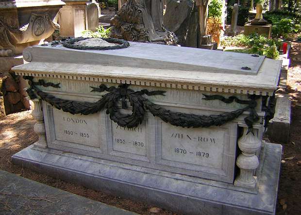 Grab von Gottfried Semper