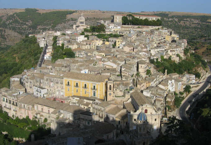 Die Unterstadt Ragusa Ibla