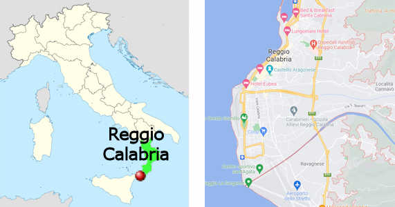 Stadtplan online von Reggio Calabria