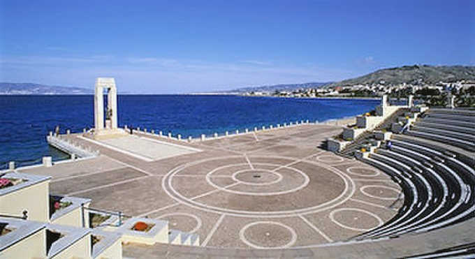 Die 'Arena dello Stretto' (Arena der Meerenge von Messina)