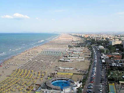 Abruzzen - Der Strand bei Giulianova