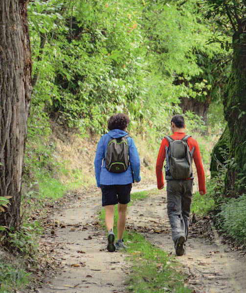 Wanderwege in der Region Roero