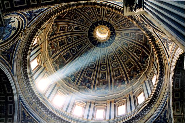 Die Kuppel des Petersdoms
