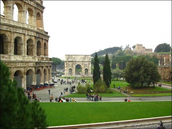 Rom - Kolosseum, Konstantinbogen, Forum Romanum